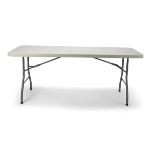 Plastic table rectangle 6 foot.