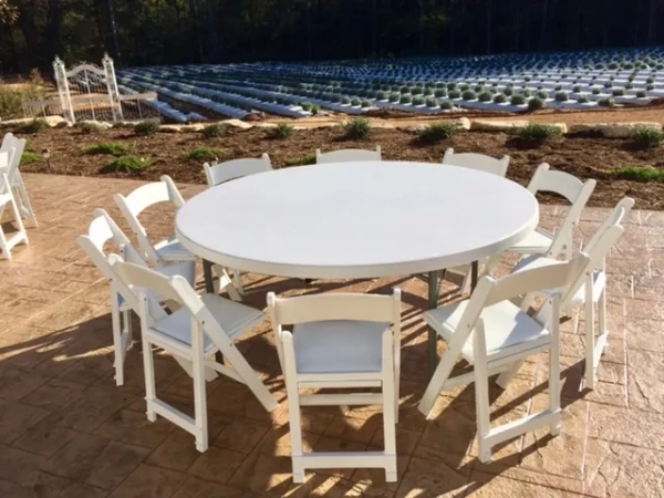 Plastic 60" Round Table - Image 2